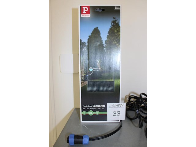 Outdoor kabel paulmann met plug shine connector. lengte 10 meter. - afbeelding 2 van  3
