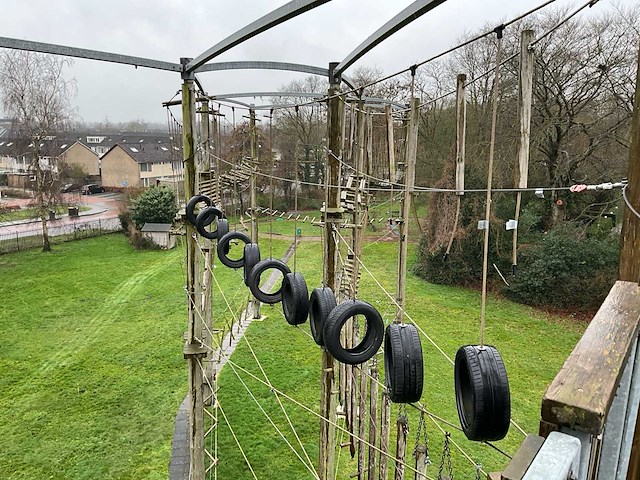 Outdoor klimpark / high ropes parcours - afbeelding 21 van  62