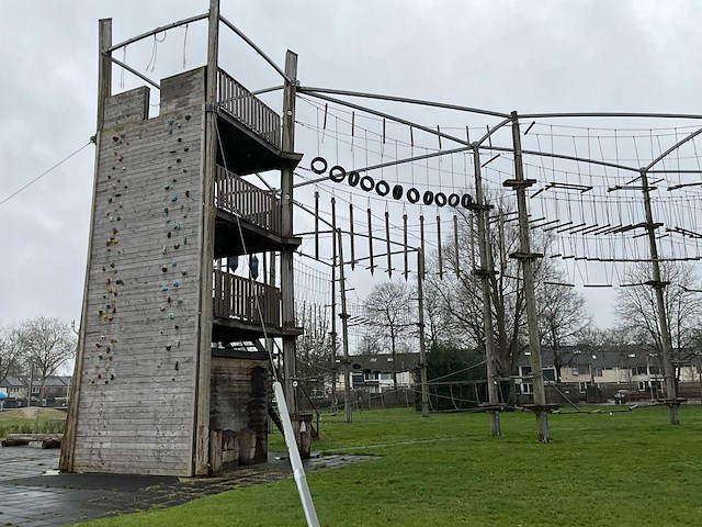 Outdoor klimpark / high ropes parcours - afbeelding 54 van  62