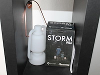 Outdoor lamp caravanity storm mimi qazqa. hoogte 22 cm. - afbeelding 1 van  2
