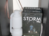 Outdoor lamp caravanity storm mimi qazqa. hoogte 22 cm. - afbeelding 2 van  2