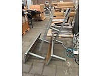 Outdoor picknicktafel met stalen frame (5x) - afbeelding 6 van  10