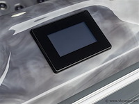 Outdoor spa 5-persoons 220x220 cm - grijs bad / grijze zijkant - incl. bluetooth & wifi - afbeelding 29 van  57