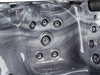 Outdoor spa 5-persoons 220x220 cm - grijs bad / grijze zijkant - incl. bluetooth & wifi - afbeelding 41 van  57