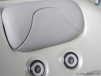 Outdoor spa 5-persoons 220x220 cm - wit bad / antraciete zijkant - incl. bluetooth - afbeelding 9 van  14