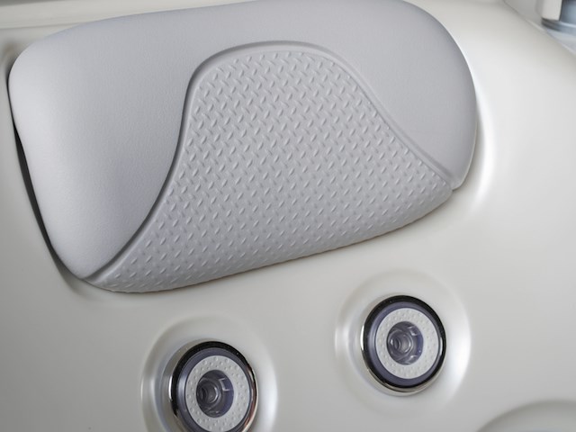 Outdoor spa vonato, clarion, wit bad met antraciete skirts - afbeelding 4 van  14