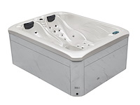 Outdoor spa vonato, fayona, wit bad / witte zijkant - afbeelding 3 van  10