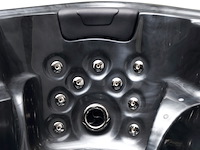 Outdoor spa vonato, flavina, zwart bad, zwarte skirts - afbeelding 10 van  23