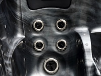 Outdoor spa vonato, flavina, zwart bad, zwarte skirts - afbeelding 21 van  23