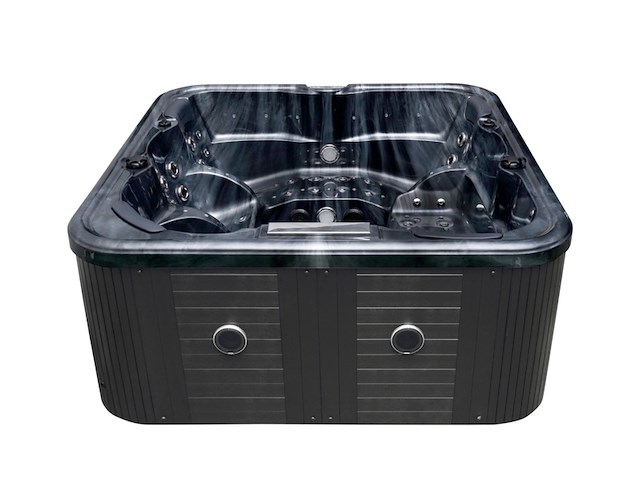 Outdoor spa vonato, flavina, zwart bad, zwarte skirts - afbeelding 5 van  23