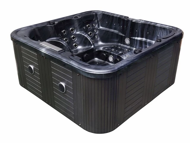 Outdoor spa, vonato, flavina, zwart bad, zwarte skirts - afbeelding 1 van  23