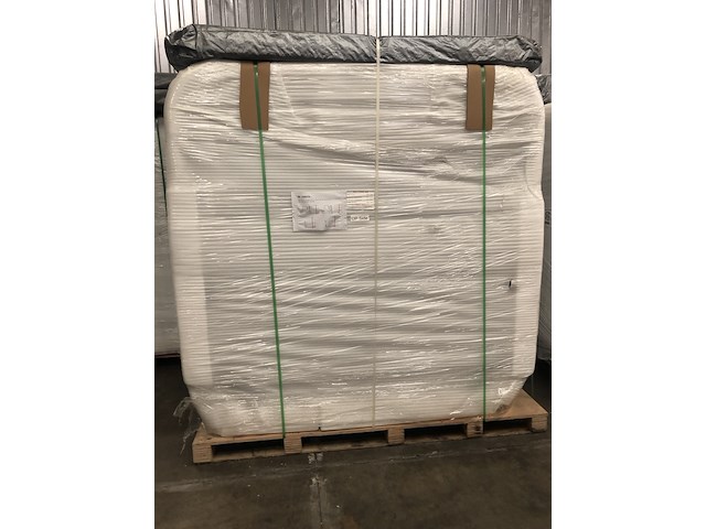 Outdoor spa vonato, tovario, wit bad / naturel houten kleur zijkant - afbeelding 10 van  27