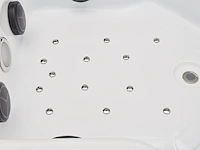 Outdoor spa, vonato, tovario, wit bad / naturel houten kleur zijkant - afbeelding 11 van  24