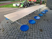Outdoor verrijdbare vouwtafel sico - afbeelding 2 van  7