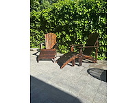 Outsunny - tuinstoel (2x) - afbeelding 4 van  10