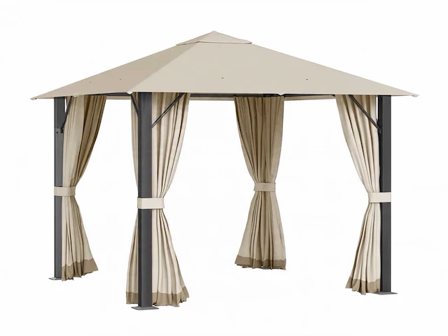 Outsunny 84c-322bg paviljoen (3x) - afbeelding 1 van  5