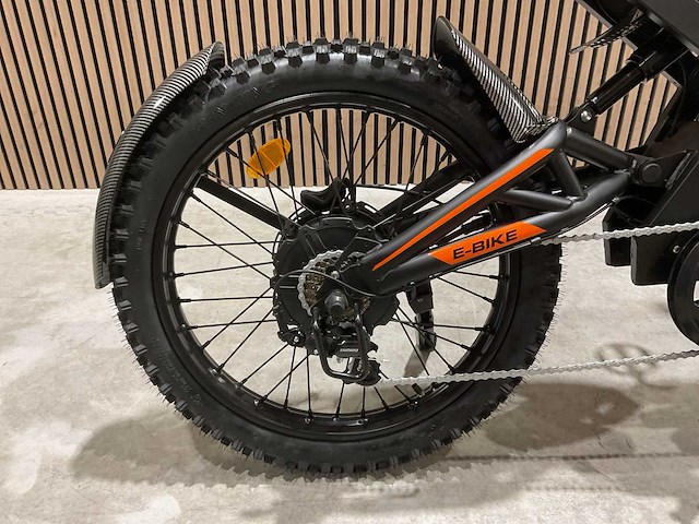 Ouxi - gt2000 zwart/oranje - e-bike king - elektrische fiets/ fatbike - afbeelding 20 van  55
