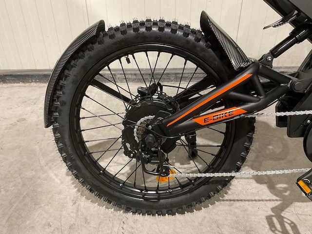 Ouxi - gt2000 zwart/oranje - e-bike king - elektrische fiets/ fatbike - afbeelding 37 van  55