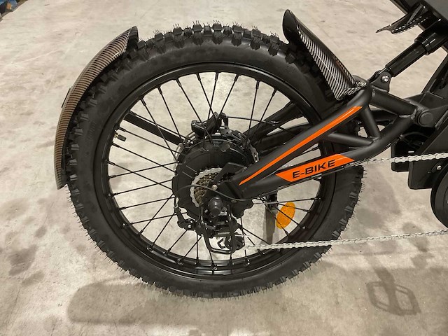 Ouxi - gt2000 zwart/oranje - e-bike king - elektrische fiets/ fatbike - afbeelding 56 van  75