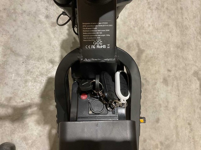 Ouxi - gt2000 zwart/oranje - e-bike king - elektrische fiets/ fatbike - afbeelding 5 van  7