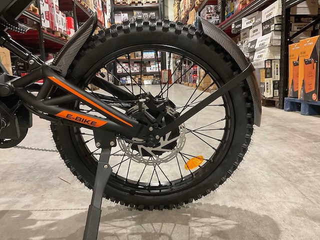 Ouxi - gt2000 zwart/oranje - e-bike king - elektrische fiets/ fatbike - afbeelding 5 van  23