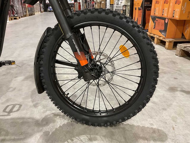 Ouxi - gt2000 zwart/oranje - e-bike king - elektrische fiets/ fatbike - afbeelding 20 van  23