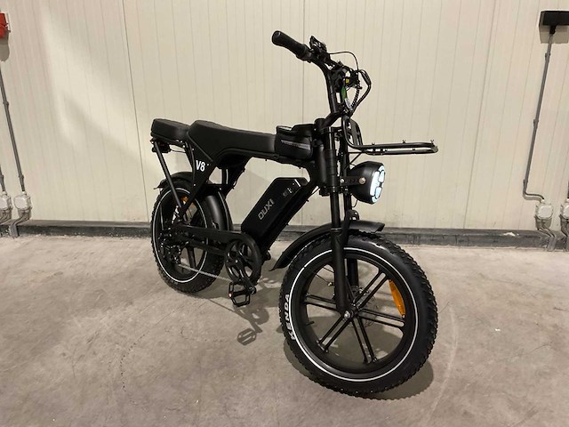 Ouxi - v8 met rekje - zwart - elektrische fiets - afbeelding 13 van  53