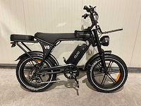 Ouxi - v8 met rekje - zwart - elektrische fiets - afbeelding 50 van  53