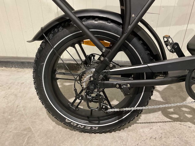 Ouxi - v8 met rekje - zwart - elektrische fiets - afbeelding 52 van  53