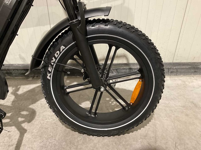 Ouxi - v8 met rekje - zwart - elektrische fiets - afbeelding 53 van  53
