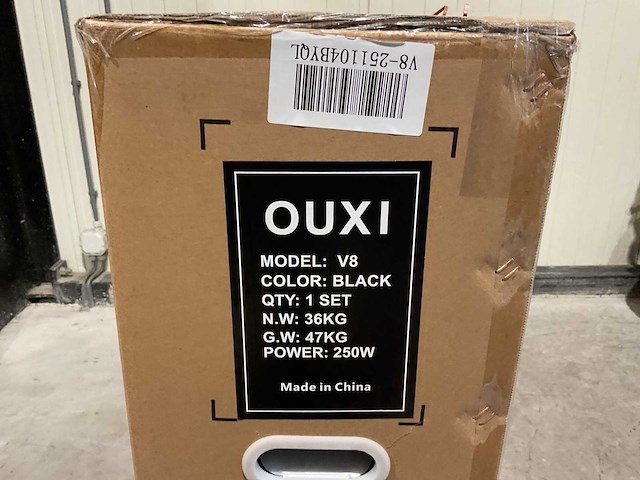 Ouxi - v8 met rekje - zwart - elektrische fiets - afbeelding 20 van  39