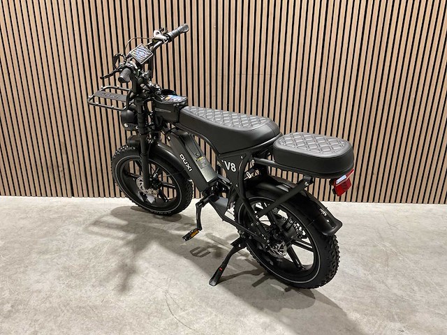 Ouxi - v8 met rekje - zwart - elektrische fiets - afbeelding 32 van  67