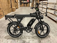 Ouxi - v8 met rekje - zwart - elektrische fiets - afbeelding 12 van  22