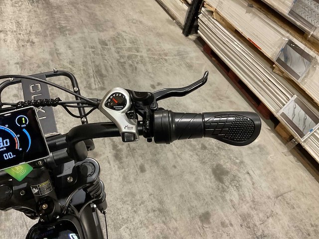 Ouxi - v8 met rekje - zwart - elektrische fiets - afbeelding 6 van  22