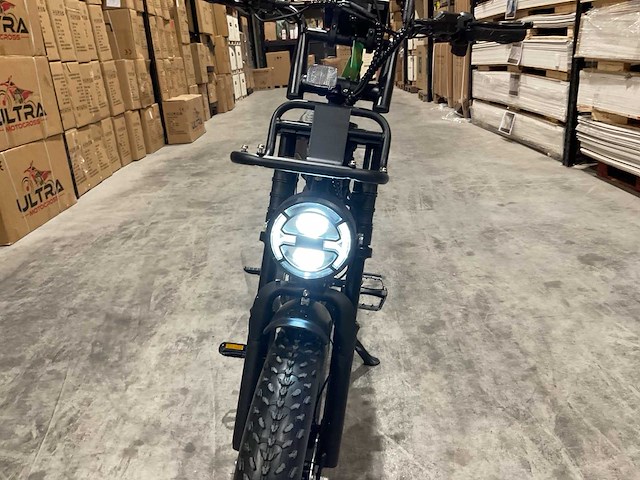 Ouxi - v8 met rekje - zwart - elektrische fiets - afbeelding 16 van  22