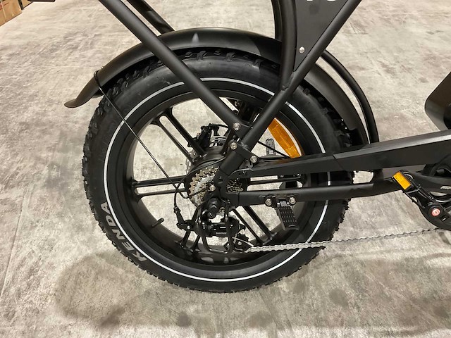 Ouxi - v8 met rekje - zwart - elektrische fiets - afbeelding 19 van  22