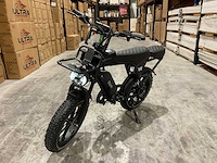 Ouxi - v8 met rekje - zwart - elektrische fiets - afbeelding 1 van  15