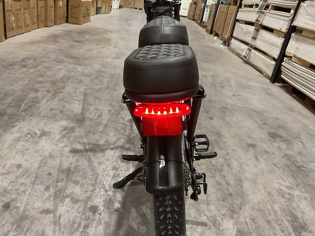 Ouxi - v8 met rekje - zwart - elektrische fiets - afbeelding 9 van  22