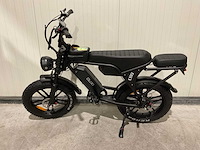 Ouxi c80 zwart dubbele accu elektrische fiets - afbeelding 9 van  67