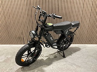 Ouxi c80 zwart dubbele accu elektrische fiets - afbeelding 24 van  67