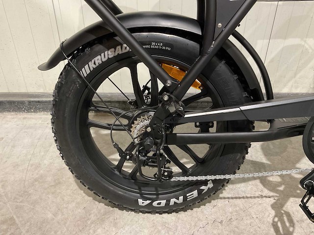 Ouxi c80 zwart dubbele accu elektrische fiets - afbeelding 55 van  67