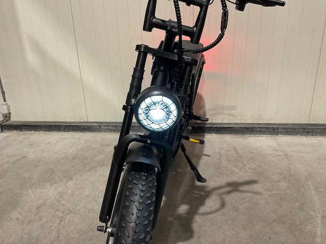 Ouxi c80 zwart dubbele accu elektrische fiets - afbeelding 10 van  67