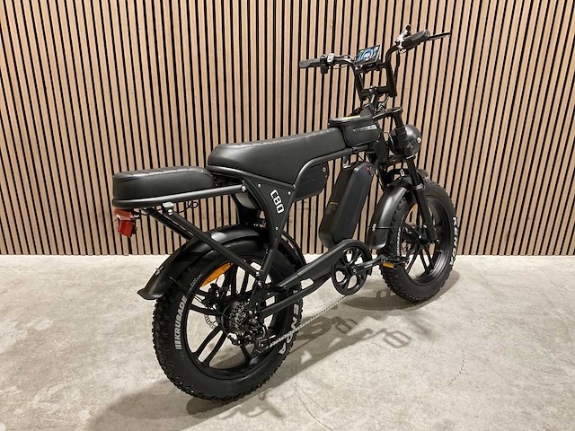 Ouxi c80 zwart dubbele accu elektrische fiets - afbeelding 27 van  67