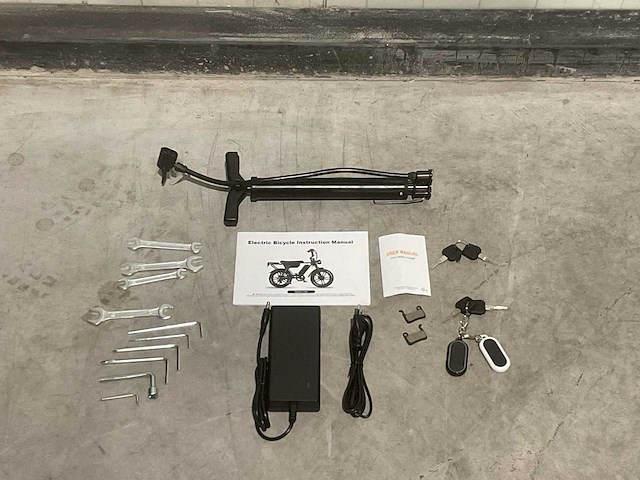 Ouxi c80 zwart dubbele accu elektrische fiets - afbeelding 65 van  67