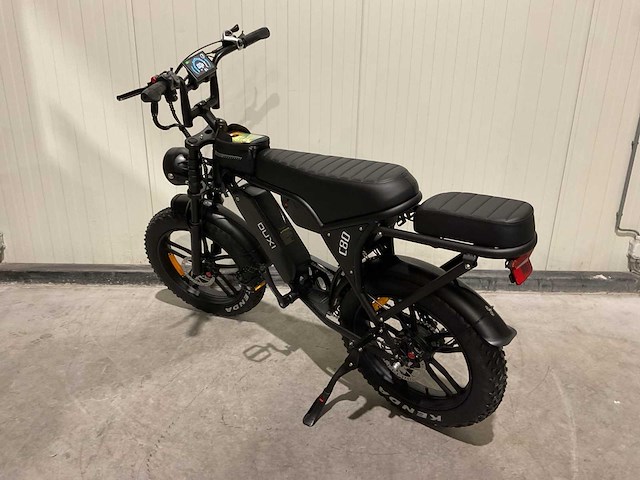 Ouxi c80 zwart dubbele accu elektrische fiets - afbeelding 10 van  61