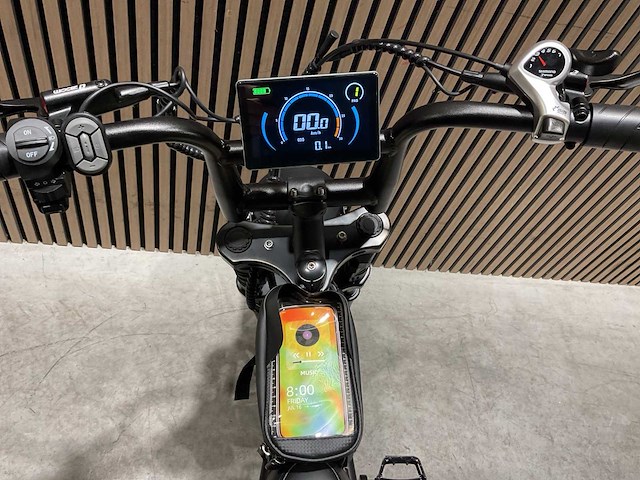 Ouxi c80 zwart dubbele accu elektrische fiets - afbeelding 26 van  61