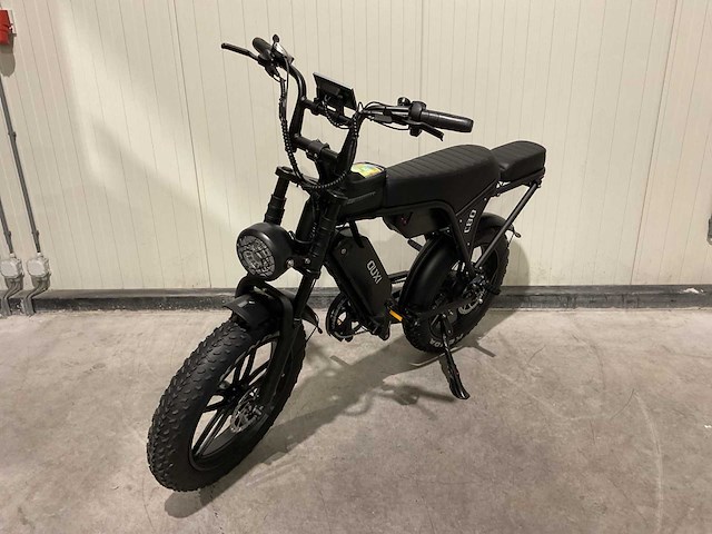 Ouxi c80 zwart dubbele accu elektrische fiets - afbeelding 9 van  58