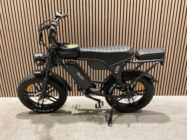 Ouxi c80 zwart dubbele accu elektrische fiets - afbeelding 27 van  58