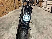 Ouxi c80 zwart dubbele accu elektrische fiets - afbeelding 3 van  6