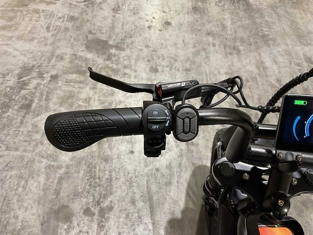 Ouxi c80 zwart dubbele accu elektrische fiets - afbeelding 4 van  22